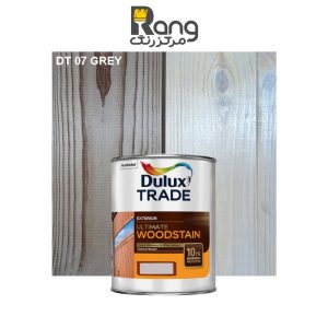 رنگ چوب و ترموود دولوکس، رنگ طوسی، GREY DT 07 حجم 1LT لیتری