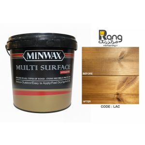 پوشش محافظ بی‌رنگ ترمووود ، لاک مینوکس ، گالن 4LT لیتری