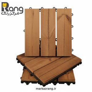تایل ترموود 30×30 سانتیمتر، ضخامت 19 میلیمتر