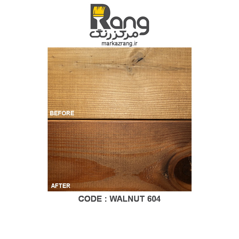 رنگ ترمووود پایه روغن ورنیلاک VERNILAC یونان ، کد Walnut 604 گردویی ، 750ml میلی - Image 2
