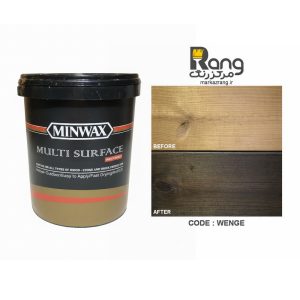 رنگ ترمووود پایه آب مینوکس ، کد ونگه ، 1LT لیتری