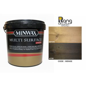 رنگ ترمووود پایه آب مینوکس ، کد ونگه ، 4LT لیتری