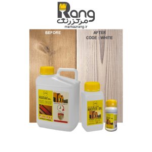 رنگ ترمووود گیاهی پریمیوم هامرز ، محافظت کامل با یک دست اجرا ، کد White سفید ، 1LT لیتری