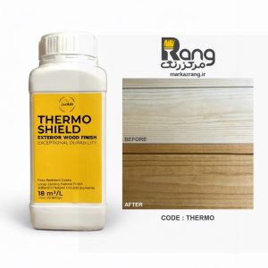 رنگ چوب گیاهی ترموشیلد هامرز ، سپر محافظ چوب ، کد Thermo ترمو ، 1LT لیتری